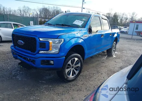 2020 Ford F-150 Xl из США, поврежденный, VIN 1FTEW1E50LFB51775